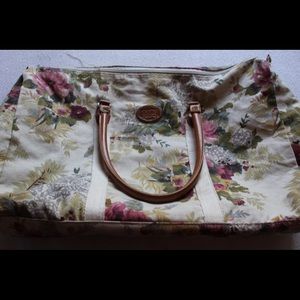Large floral bag